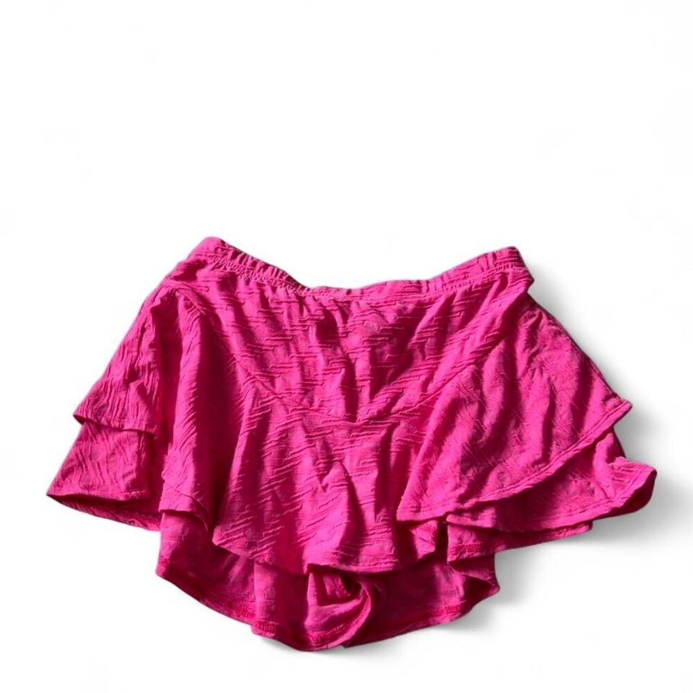 SHEIN pink ruffle shorts Size L